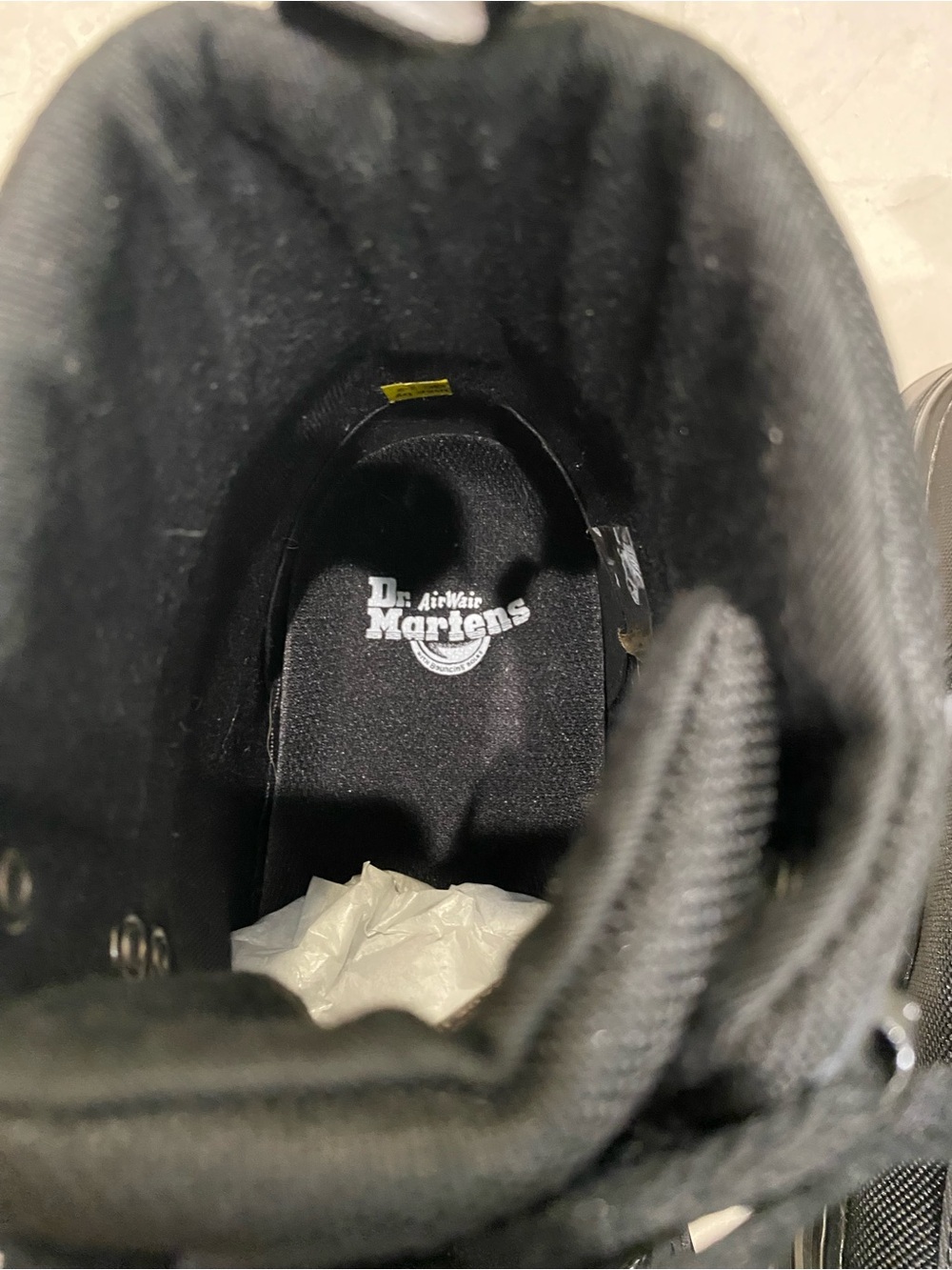NEW in Box Dr. Martens Combs W Black Boots size 8 - Picture 6 of 12
